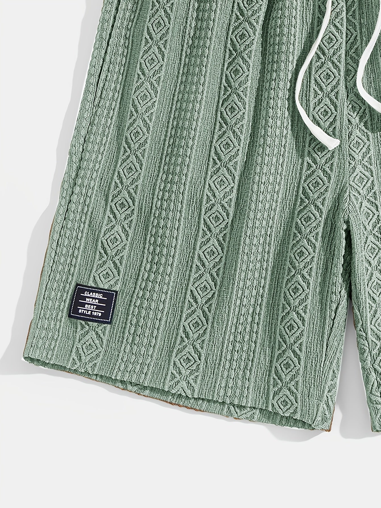 Eric | Textured Knit premium Shorts