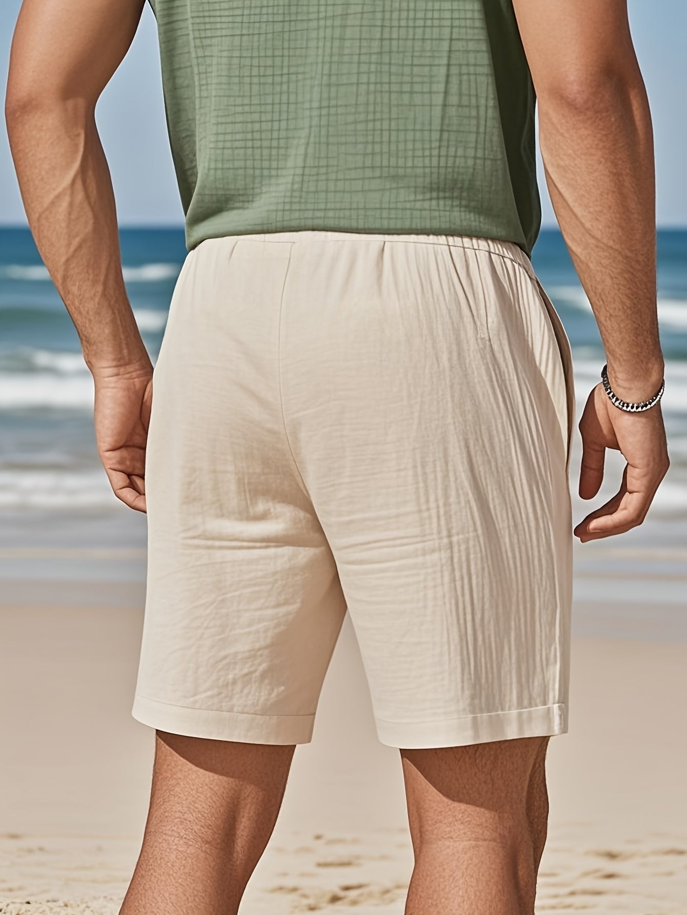 Simon | Rolled-Hem Summer Shorts