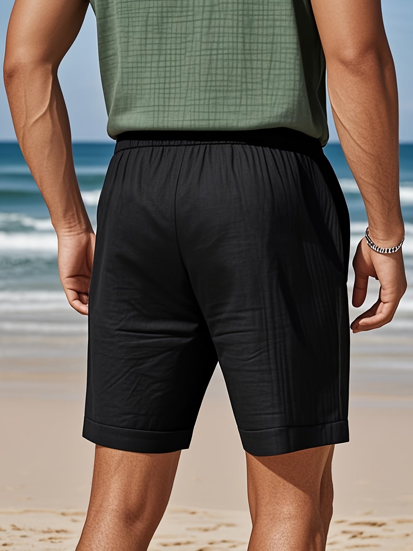Simon | Rolled-Hem Summer Shorts