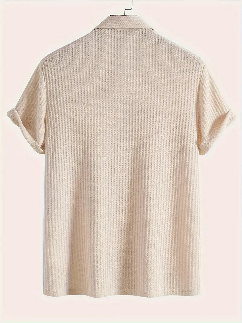 Lucas | Textured Polo Shirt