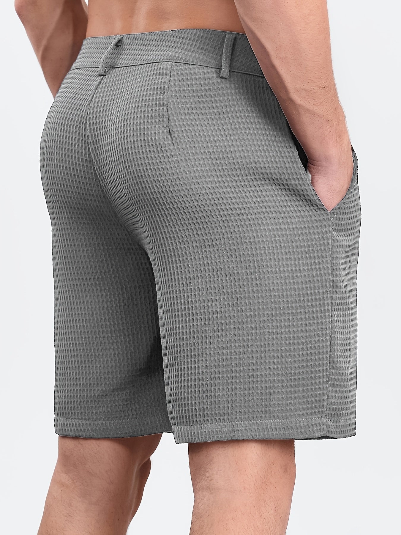Graham | Waffle-Texture Smart Shorts