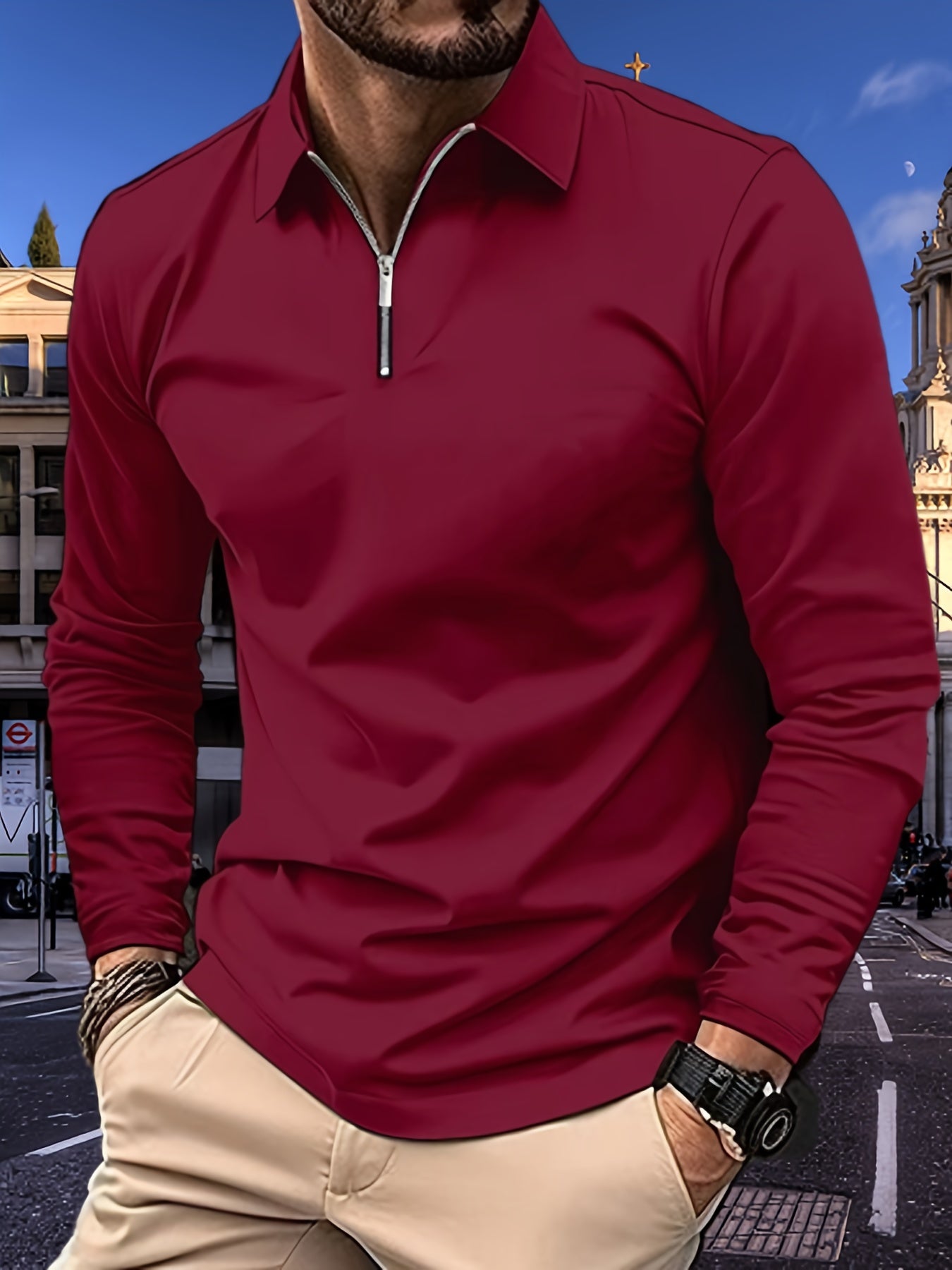 Zip-Up Shirt