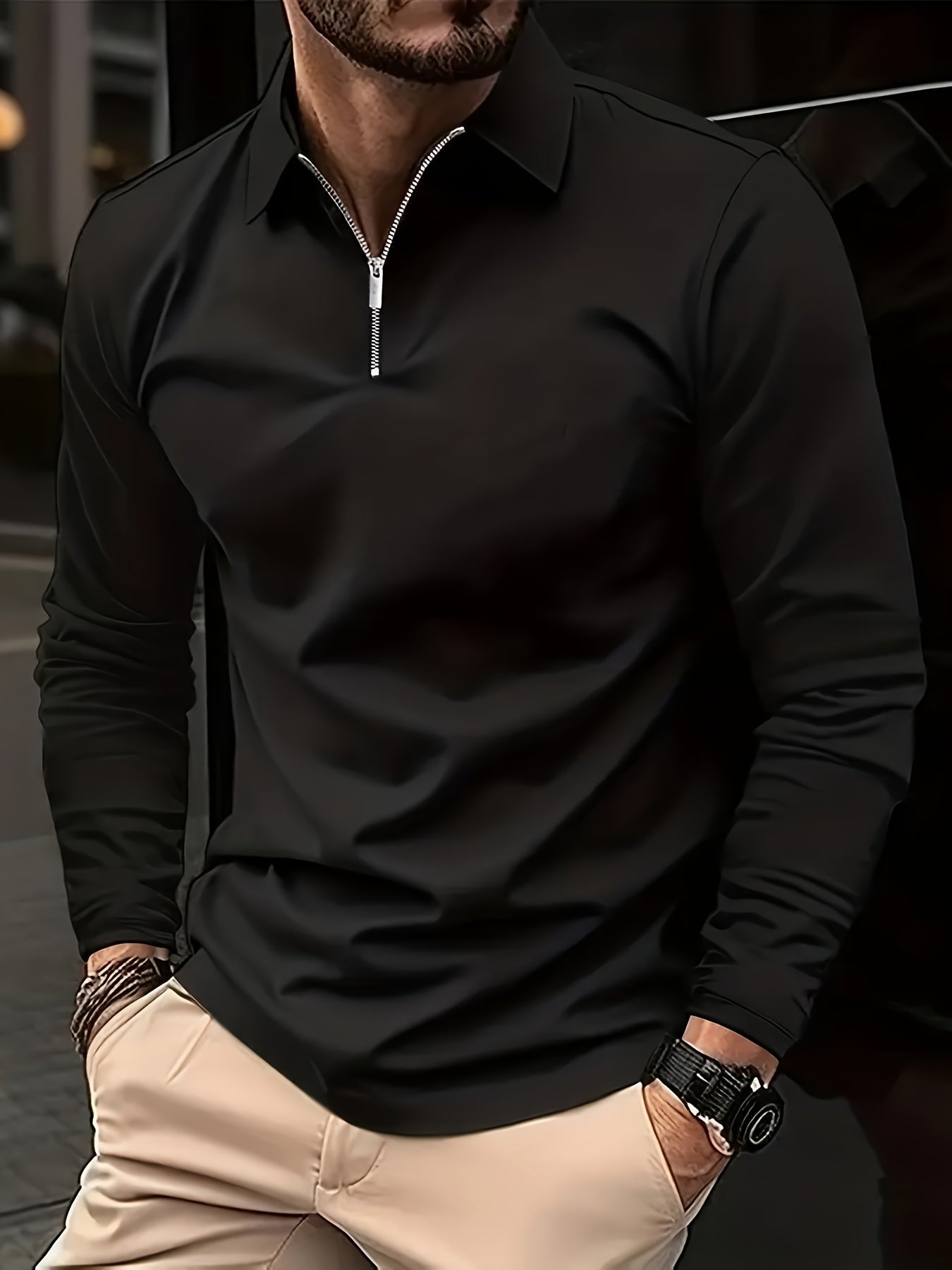 Zip-Up Shirt