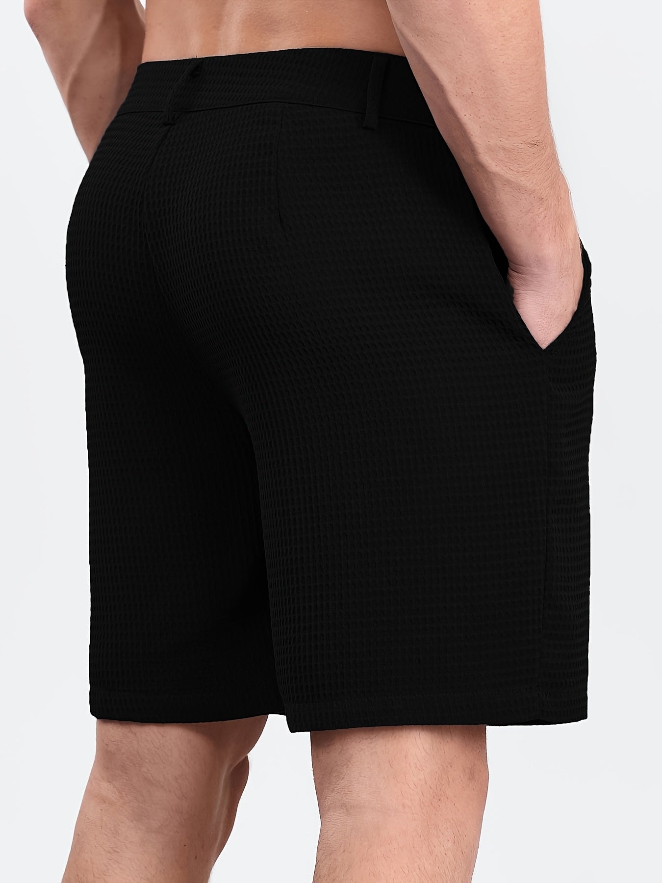Graham | Waffle-Texture Smart Shorts