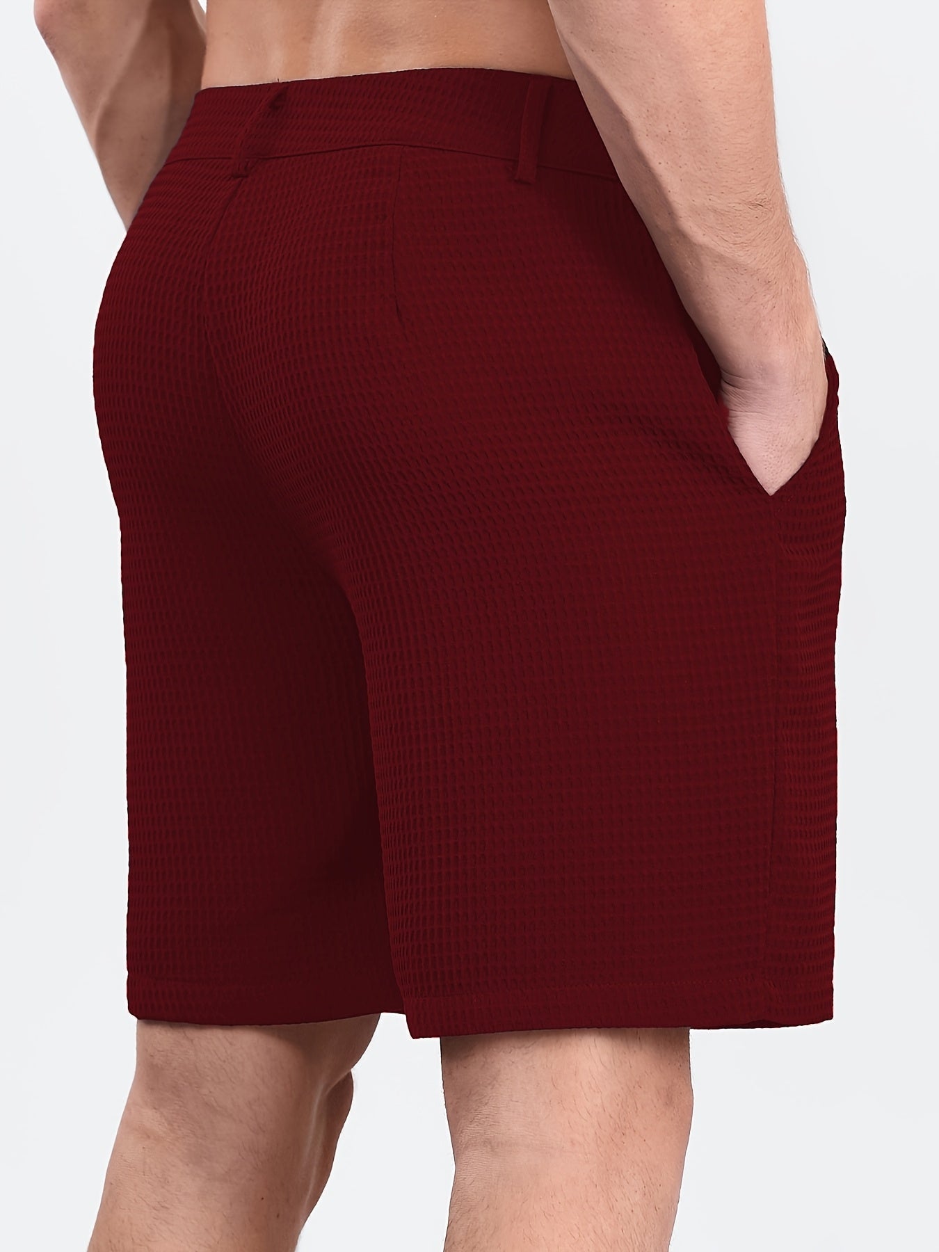 Graham | Waffle-Texture Smart Shorts