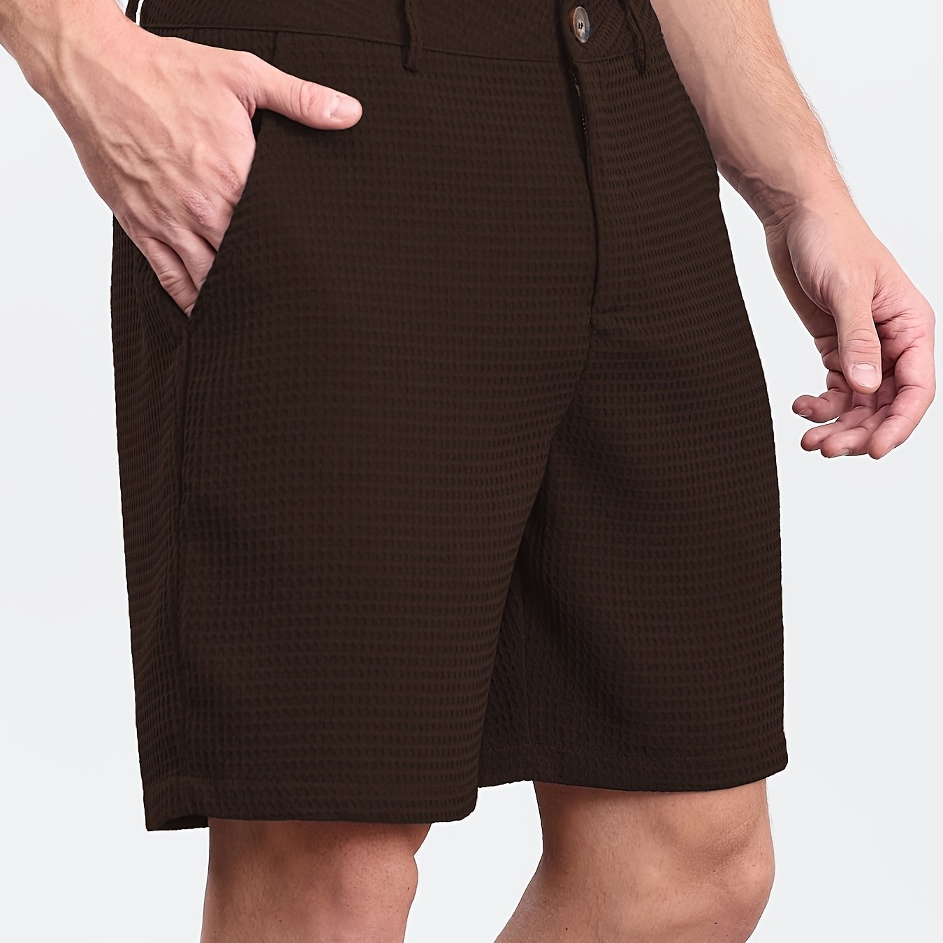 Graham | Waffle-Texture Smart Shorts
