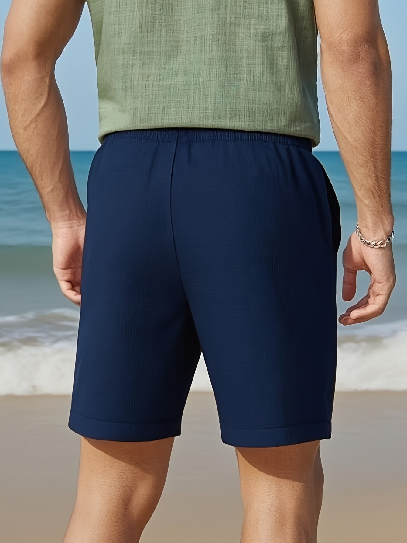 Simon | Rolled-Hem Summer Shorts