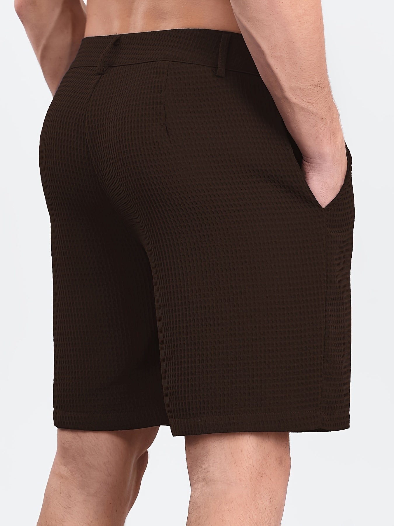 Graham | Waffle-Texture Smart Shorts