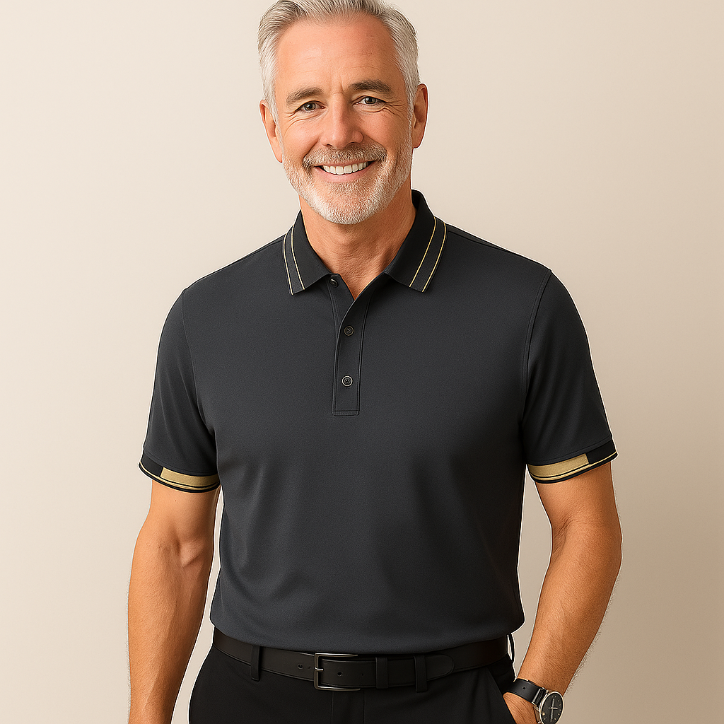 George | Polo shirt with contrasting finish