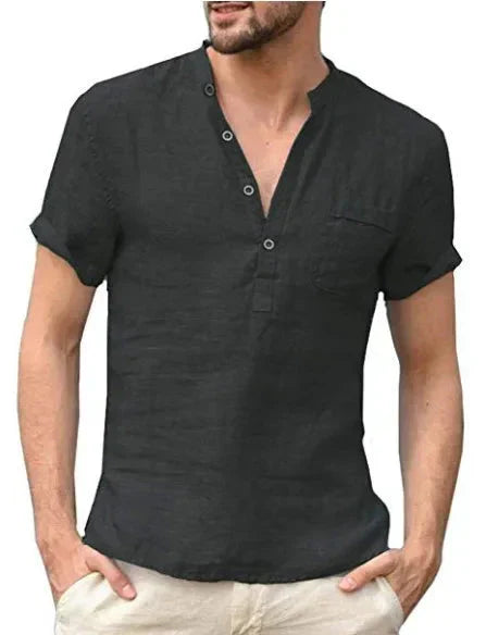 Linen Short Sleeve Shirt