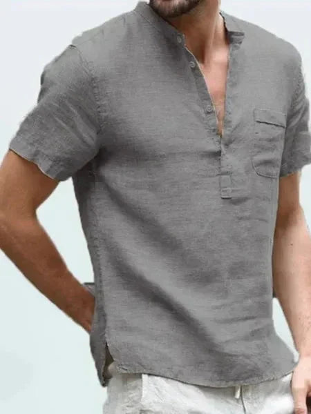 Linen Short Sleeve Shirt
