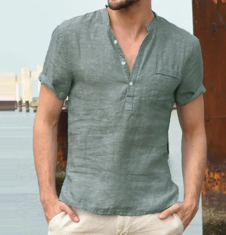 Linen Short Sleeve Shirt