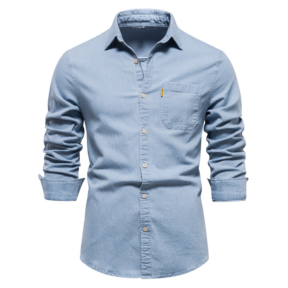 Long Sleeve Denim Shirt
