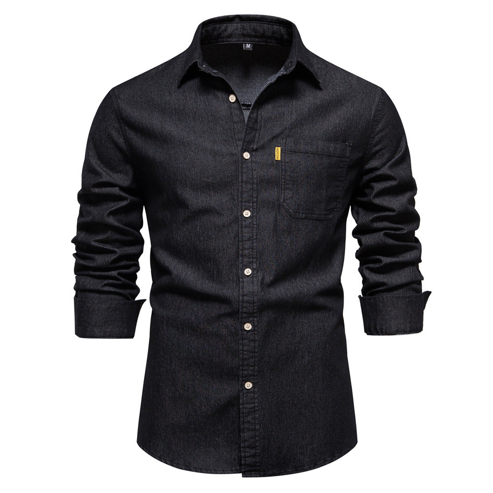 Long Sleeve Denim Shirt