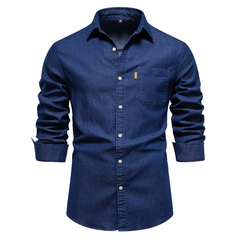Long Sleeve Denim Shirt