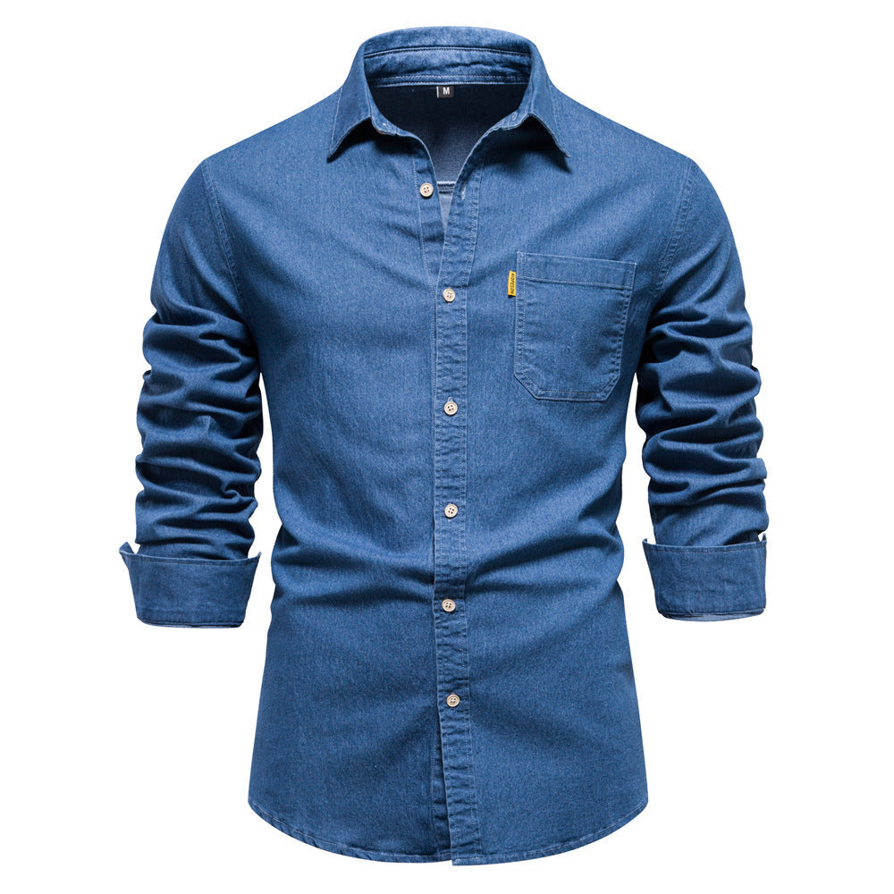 Long Sleeve Denim Shirt