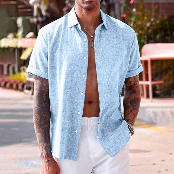 Henry | Linen Summer Shirt