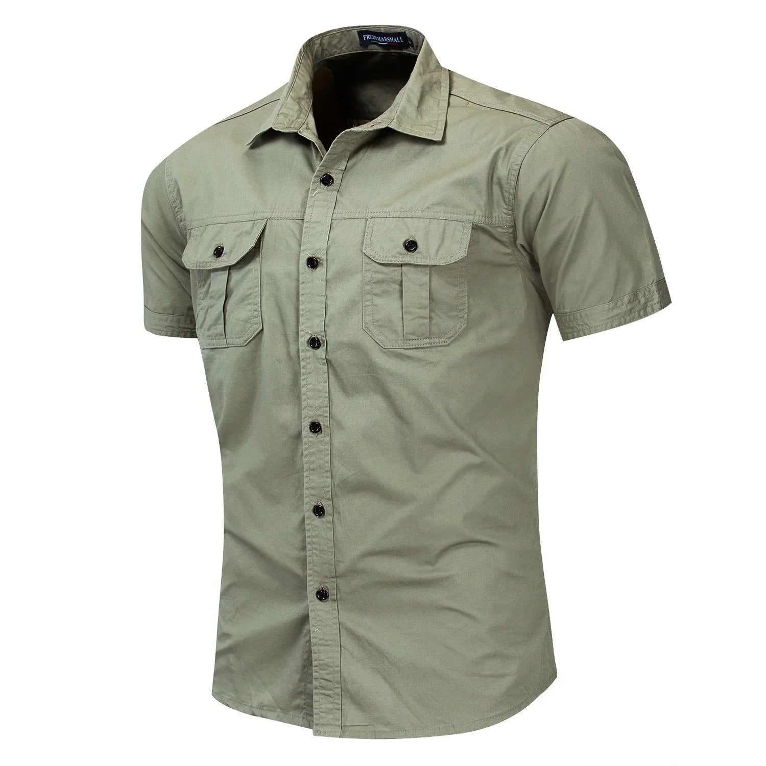 Stuart | Short Sleeve military Shirt