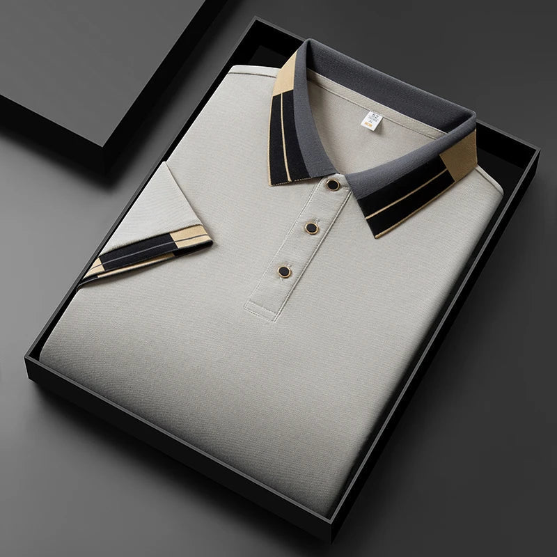 George | Polo shirt with contrasting finish