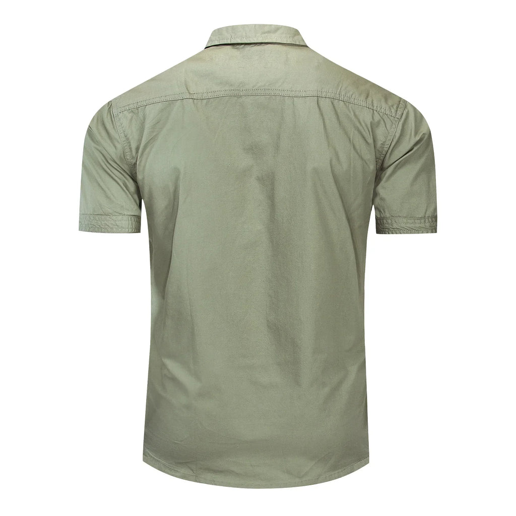 Stuart | Short Sleeve military Shirt