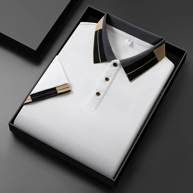 George | Polo shirt with contrasting finish