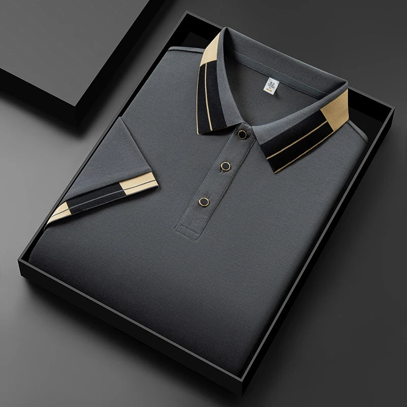 George | Polo shirt with contrasting finish