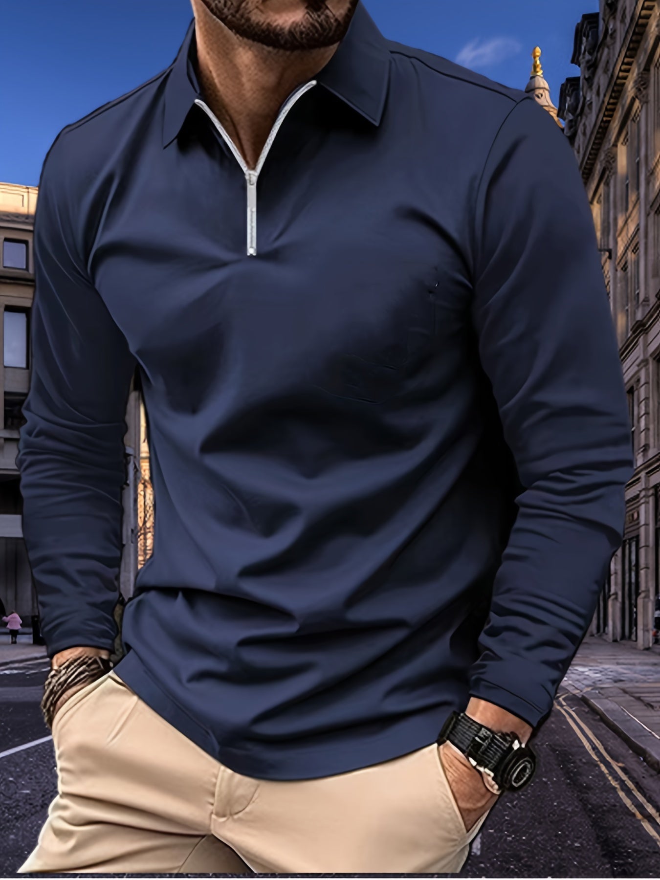 Zip-Up Shirt