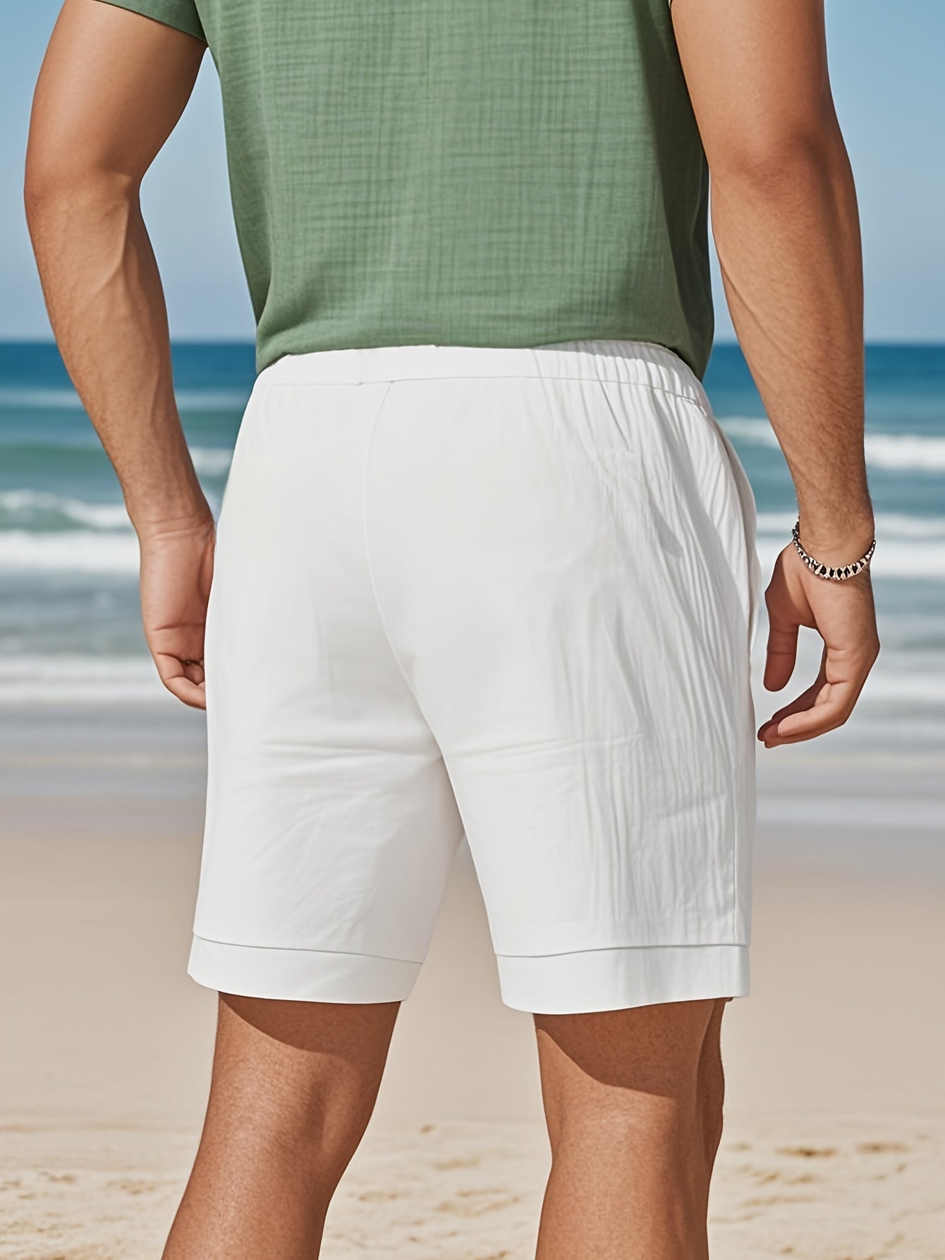 Simon | Rolled-Hem Summer Shorts