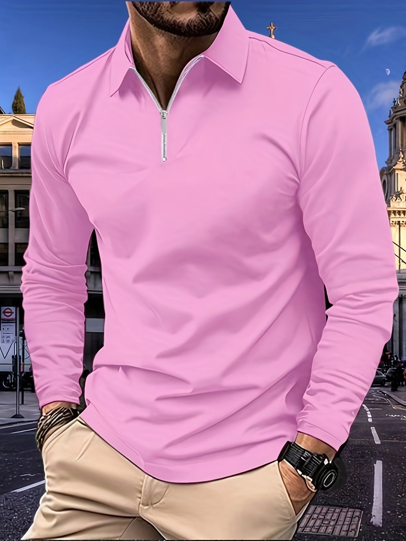Zip-Up Shirt