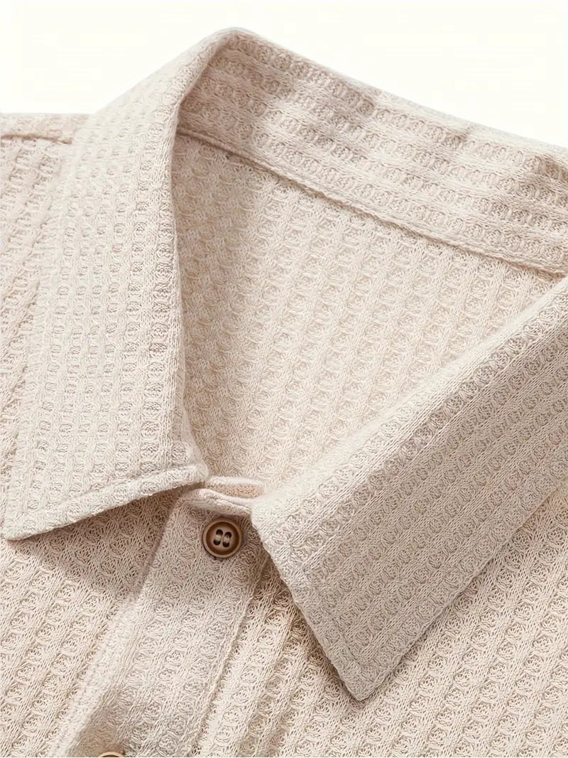 Lucas | Textured Polo Shirt