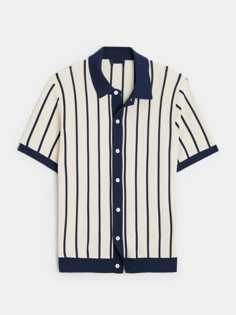 Edwin | Button-Up Retro Polo