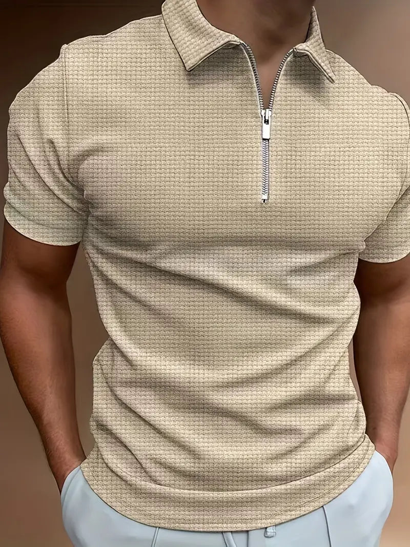 Zip Polo Shirt