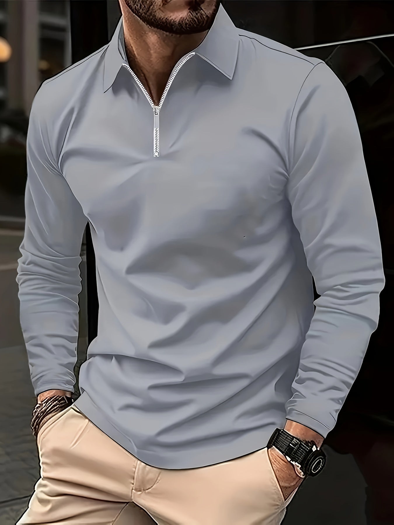 Zip-Up Shirt