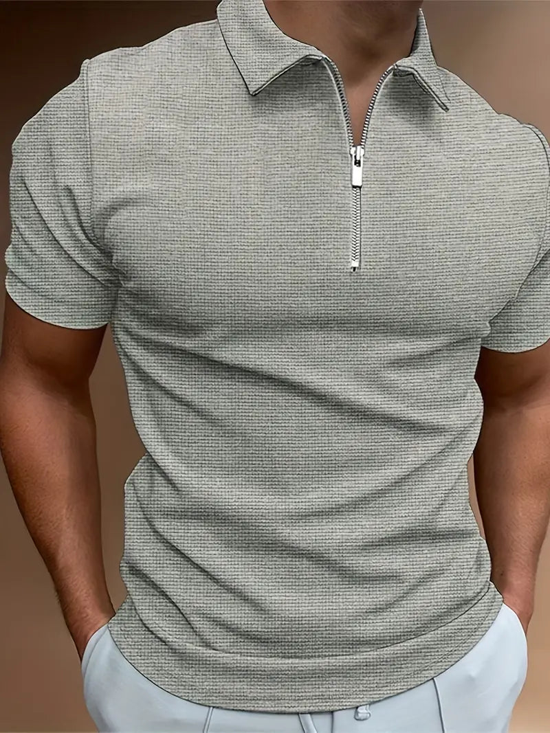 Zip Polo Shirt