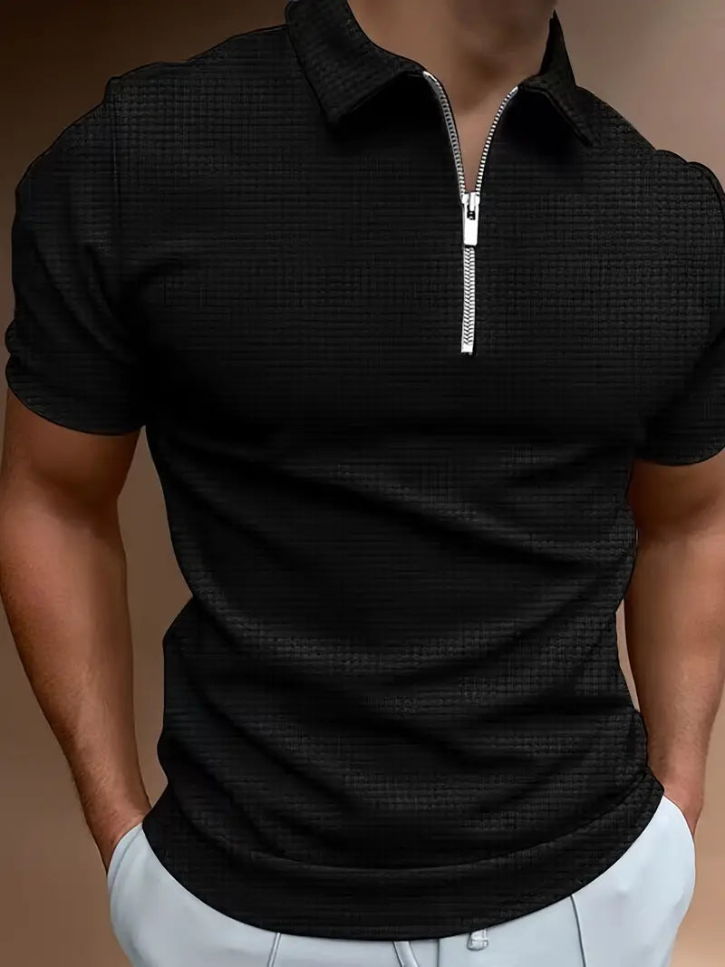 Zip Polo Shirt