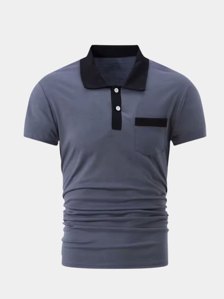 Harvey | Polo with Pocket Detail