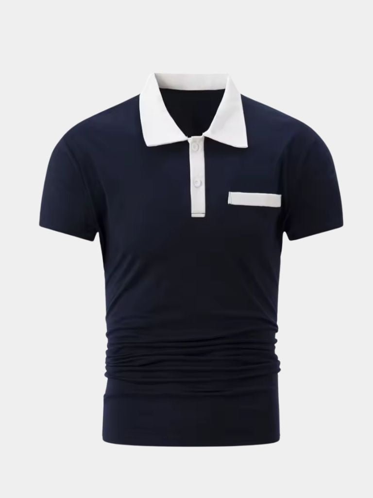 Harvey | Polo with Pocket Detail