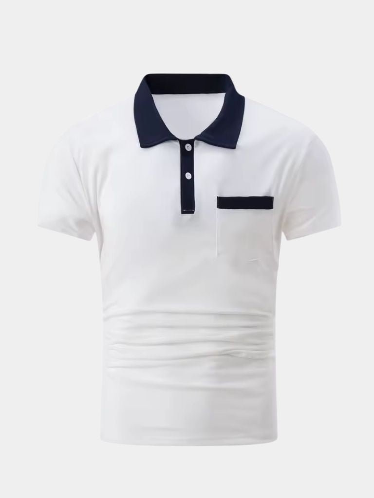 Harvey | Polo with Pocket Detail