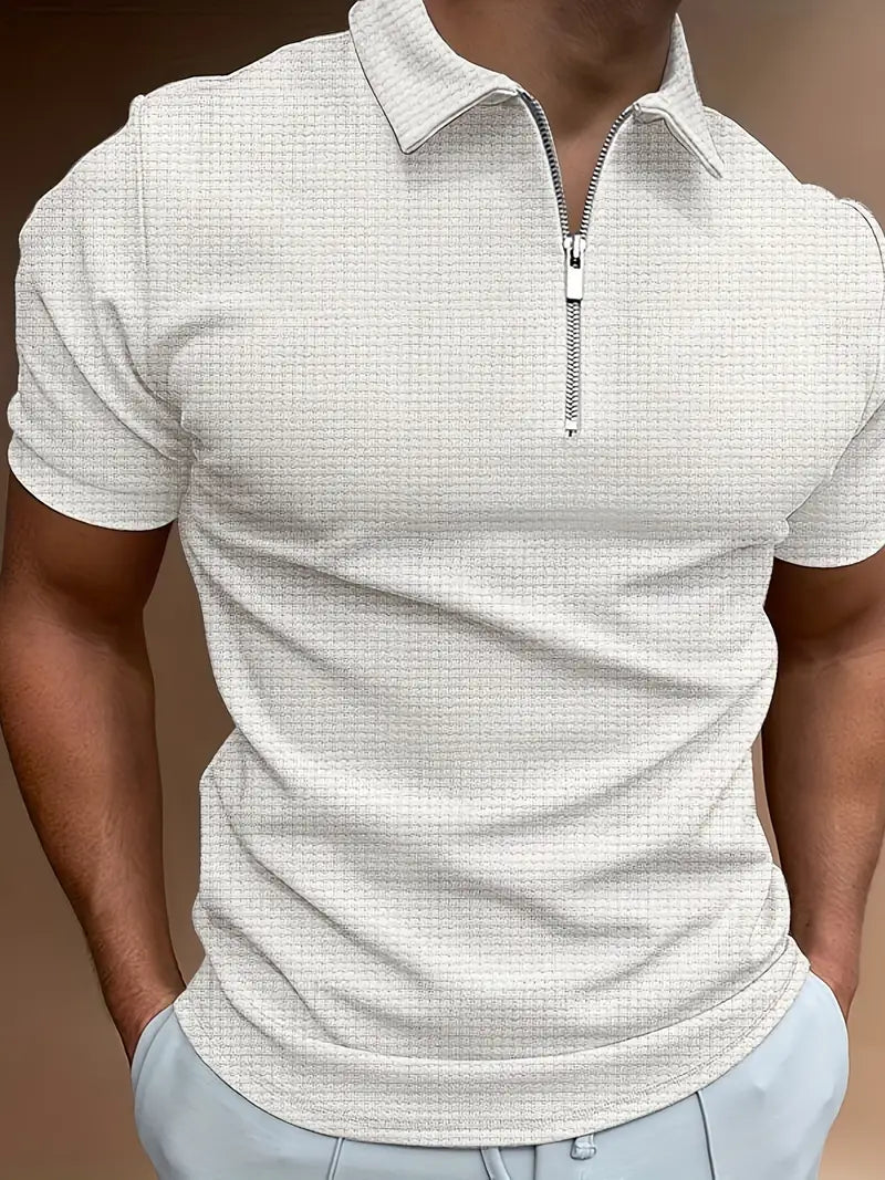 Zip Polo Shirt