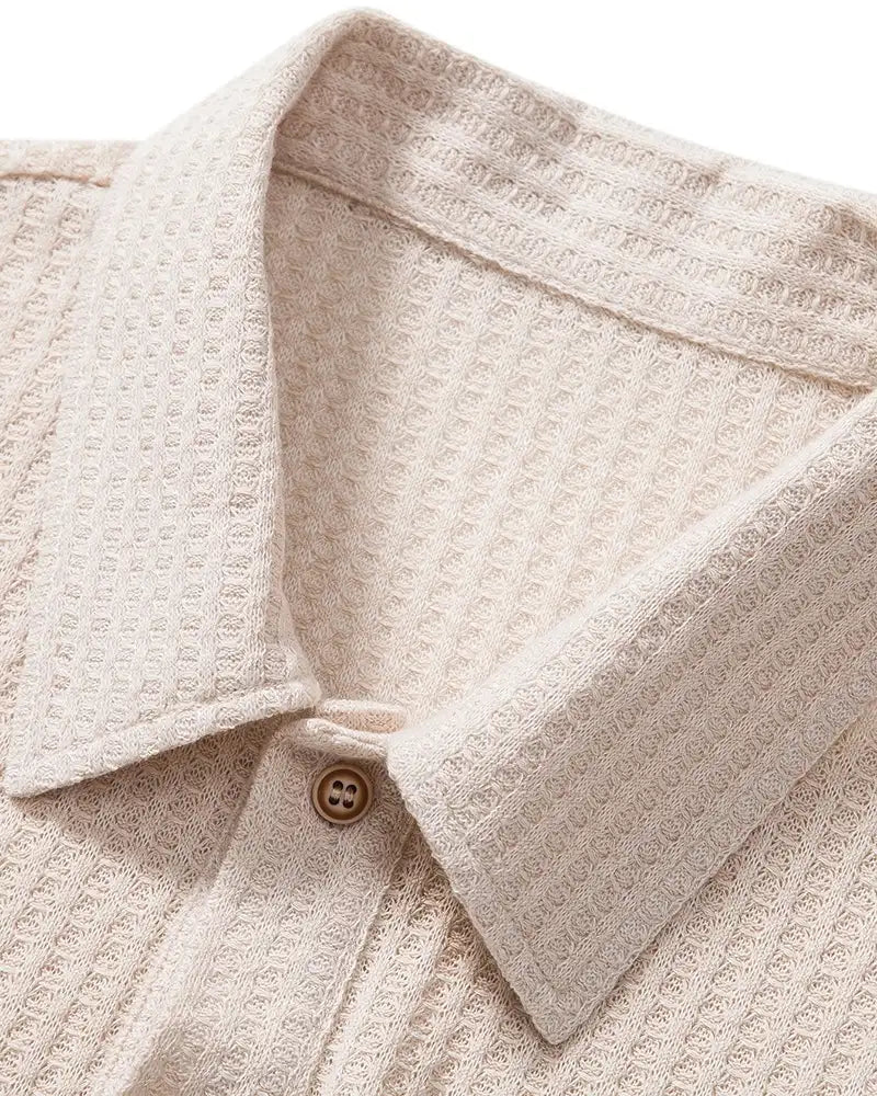 Ernest | Textured Knit Polo
