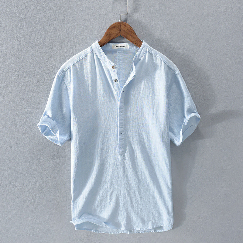 Matteo | Linen-Blend summer Shirt