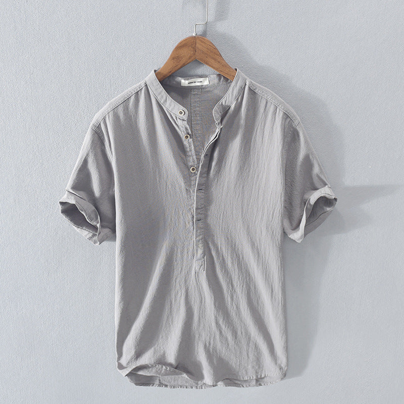 Matteo | Linen-Blend summer Shirt