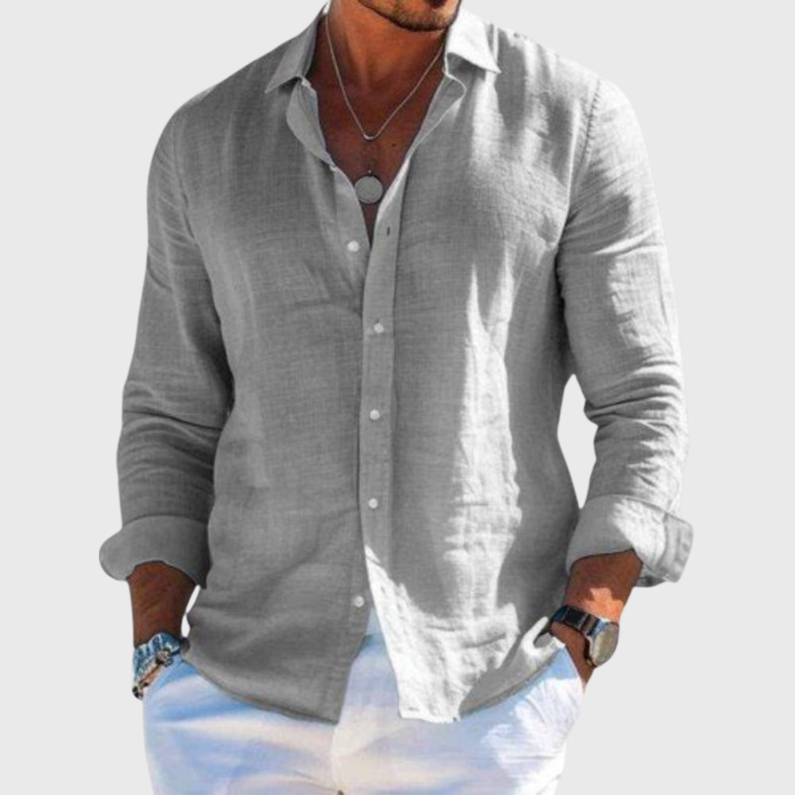 Henry | Lightweight Linen Shirt