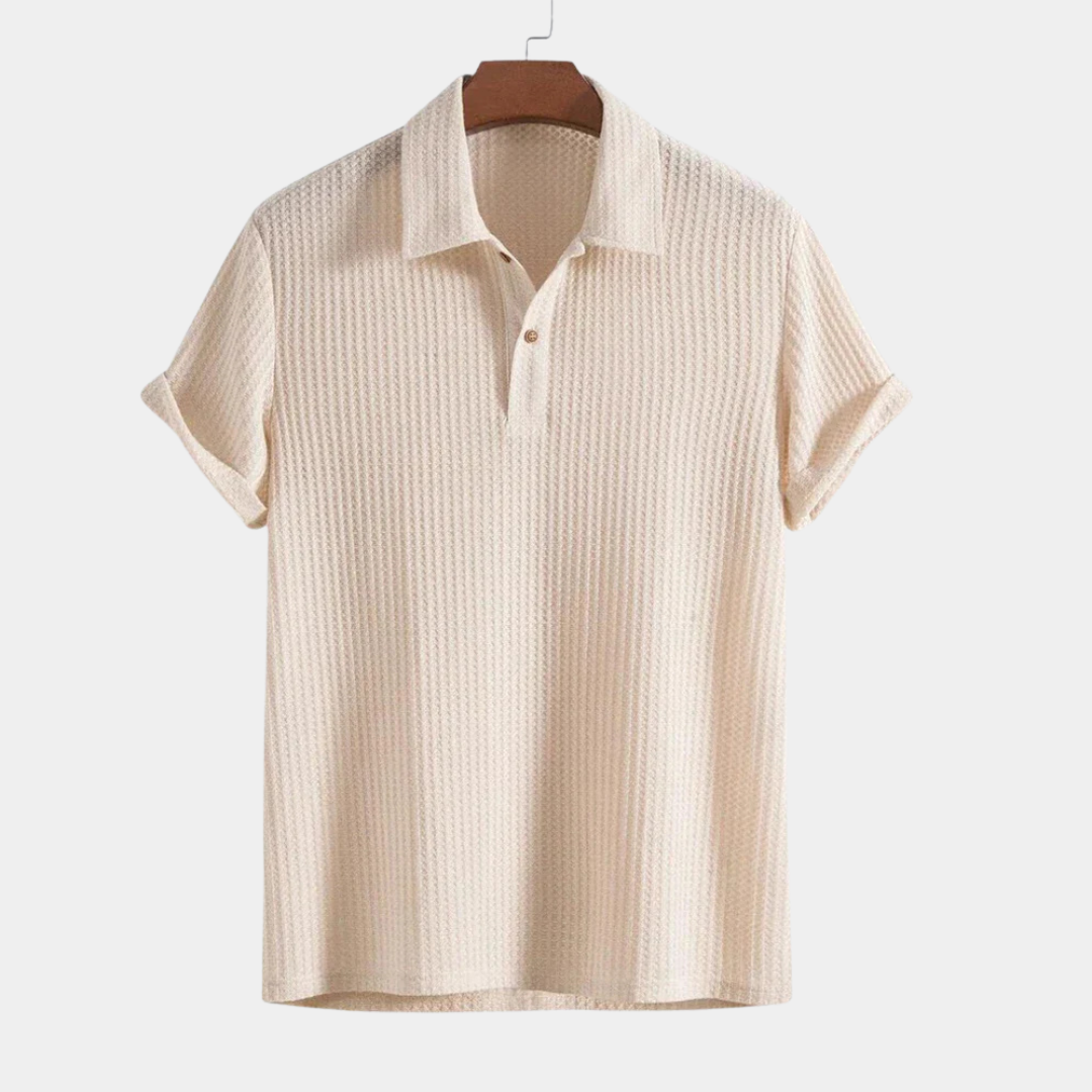 Ernest | Textured Knit Polo
