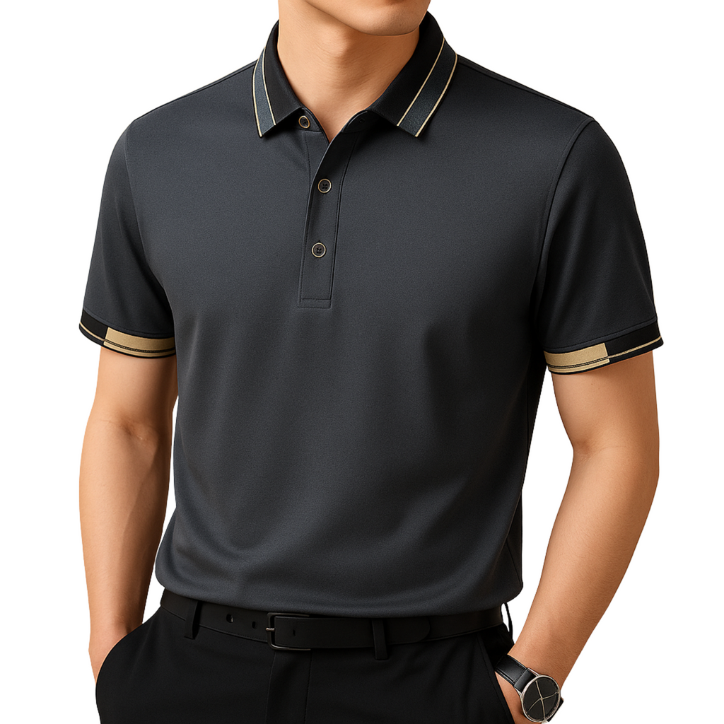 George | Polo shirt with contrasting finish