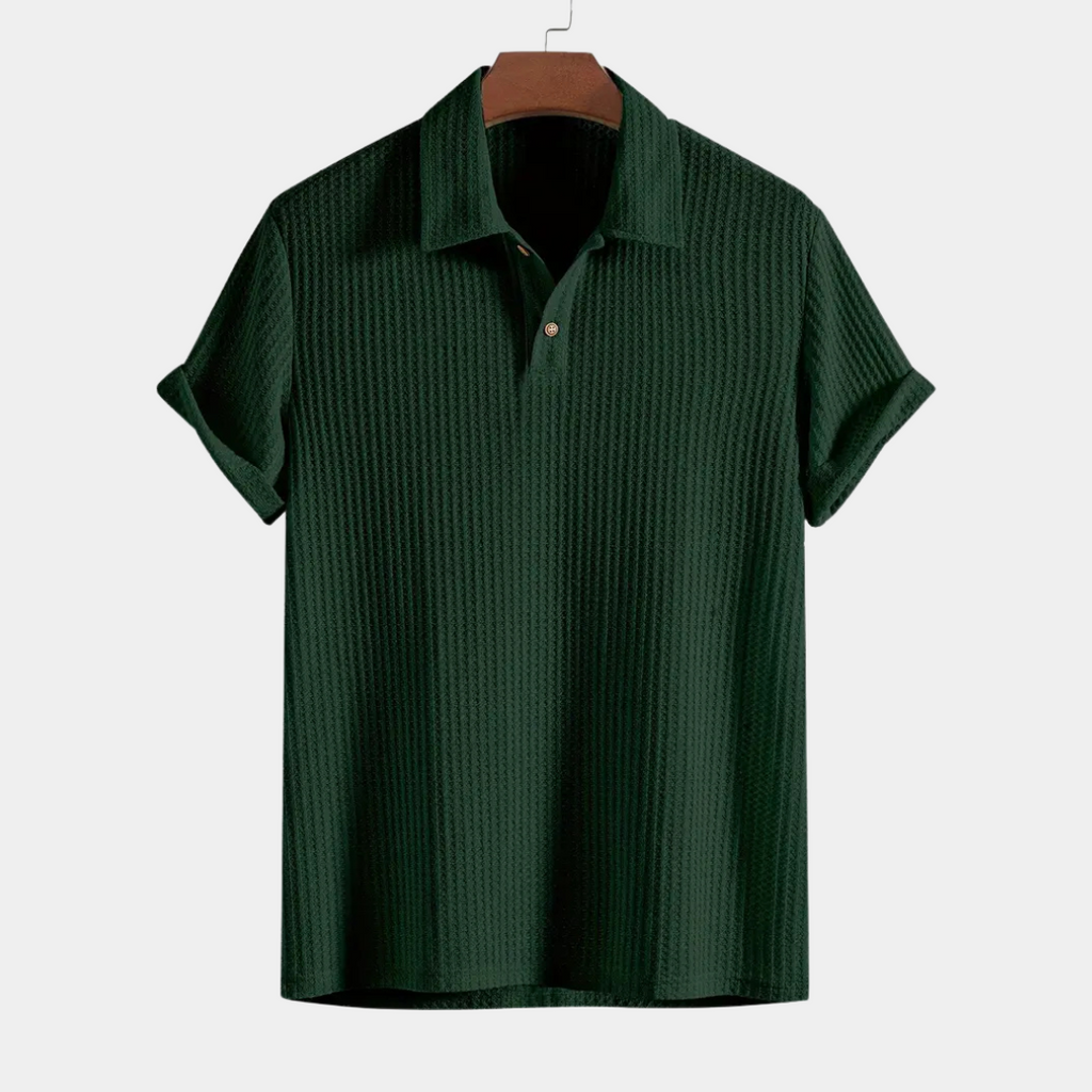 Lucas | Textured Polo Shirt