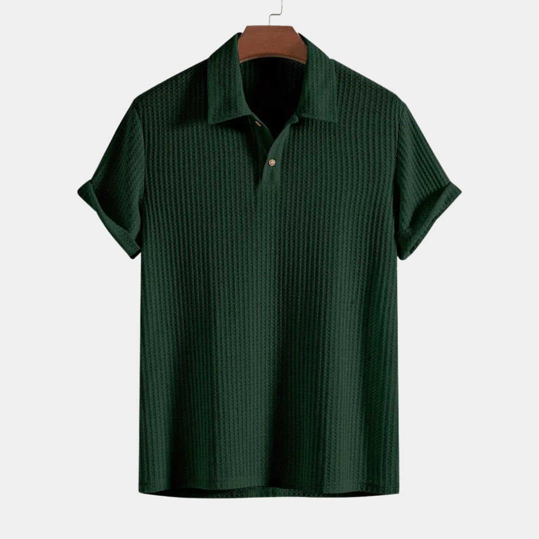 Lucas | Textured Polo Shirt
